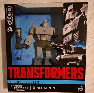 Hasbro Transformers SS86 Megatron Studio Series Leader Class 86 Movie Figure New - Image 1 of 2