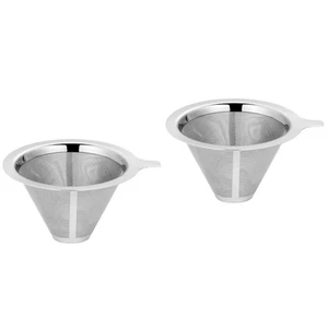 Malla coladora gotero filtro café 2 PIEZAS para filtros metálicos reutilizables - Imagen 1 de 12