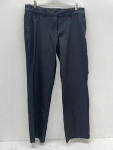 NIKE GOLF Dri Fit Straight Leg Lightweight Pants Black Women’s Size 12 - Picture 1 of 6