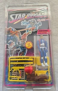 Countdown GI JOE STAR BRIGADE ACTION FIGURE 1993 MOSC Cased - Picture 1 of 4