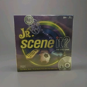 Jr Scene It? DVD Game 2004 NEW SEALED by Mattel Movie TV Trivia Family Game Vtg - Picture 1 of 2
