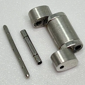 OMEGA 1 Link Wrist Watch Belt Band Bracelet Parts Stainless Steel used Japan - Picture 1 of 5