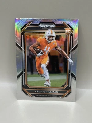 2023 Panini Prizm Draft Picks - Silver Prizm #144 Cedric Tillman (RC) - Image 1 of 2
