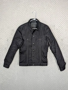 Brave Star Denim Trucker Selvedge Jacke Herren XS Raw Rigid Stiff Hergestellt in den USA - Bild 1 von 14