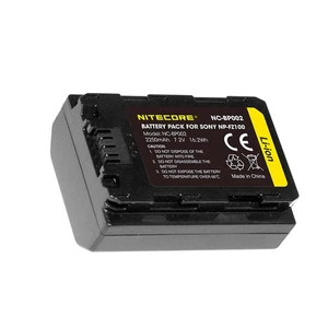 Nitecore NC-BP002 Camera Battery, Sony NP-FZ100, Black, : BAT-NITE-NC-BP002 - Picture 1 of 6