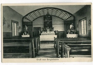 AK Bargteheide,Kapelle Inneres um 1930 - Picture 1 of 2