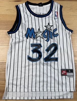 ВИНТАЖНЫЙ Nike Орландо Magic Jersey мужской маленький белый Шакил О'Нил NBA стежок - Изображение 1 из 4