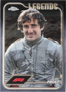 2024 Topps Chrome Formula 1 Alain Prost #190 – F1 Legends Insert - Picture 1 of 3