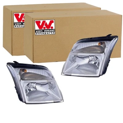 2x VAN WEZEL H4 SCHEINWERFER SATZ passend für FORD TOURNEO TRANSIT LINKS+RECHTS - Bild 1 von 4