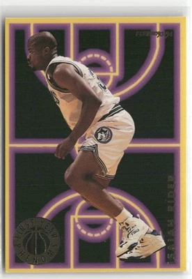 1993-94 Fleer #8 Isaiah Rider First Year Phenoms ☘️227 - Image 1 of 2