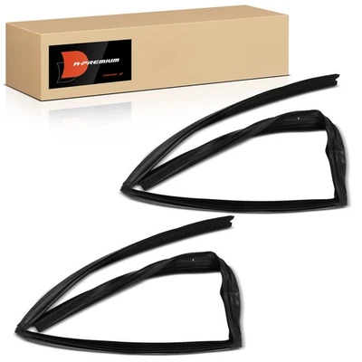 A-Premium 2x canal resistente a la intemperie sello ventana trasera para Chevrolet Impala Caprice Foto 1 de 4