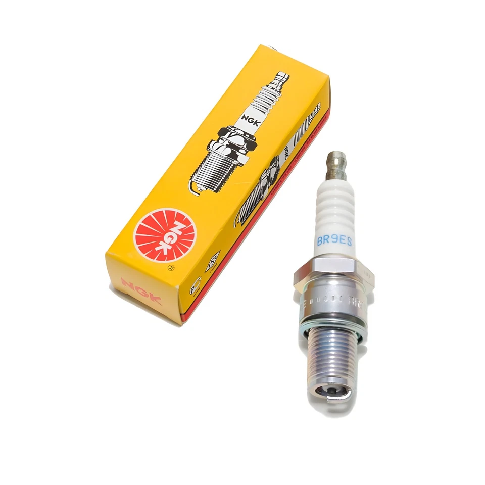 Zündkerze NGK BR9ES entstört 19mm Langgewinde Ø 14mm, 3194 3988 5061 5722 - Bild 1 von 1