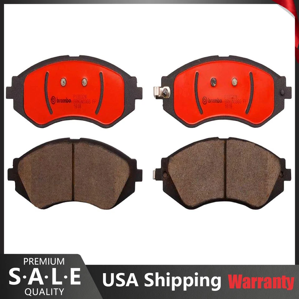 Kit de pastillas de freno delanteras Brembo de cerámica para Chevy Aveo Pontiac G3 Suzuki Reno Forenza Foto 1 de 3