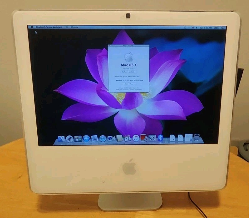 iMac　MA199J/A　Apple　アップル　Macintosh 17インチ Apple iMac Early 2006 MA199J/A CoreDuo 17インチ 液晶一体型