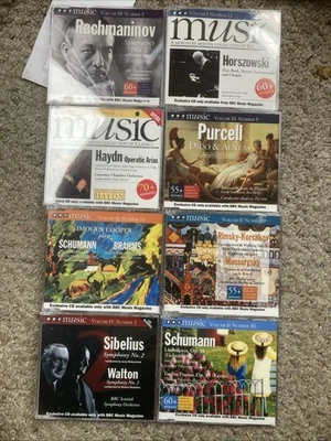 Lot of 8 CDs  BBC Music  Classical Music Magazine  Monthly Exclusive New Sealed - Image 1 of 2