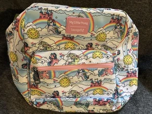 NWT Loungefly My Little Pony Sky Scene All-Over Print Mini Backpack Nylon NEW - Picture 1 of 8