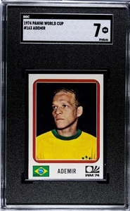 1974 Panini Munchen FIFA World Cup #163 Ademir Da Guia RC Brazil WM 74 SGC 7 - Picture 1 of 2