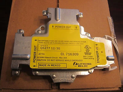 (Lot of 10) Lithonia QS277 12/3G Splitter (NEW) - Image 1 of 2