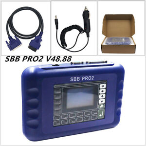 Update SBB PRO2 V48.88 Key Programmer Tool No Token Limited Support Cars to 2017