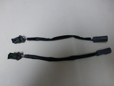 PAIR OF 01-03 MAZDA MX-5 MIATA OEM FOG LIGHT PIG TAILS, HARNESSES Foto 1 de 2