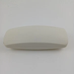 Anne Klein Eyeglasses Case Hard Shell White Travel Carrier Felt Lined   - Picture 1 of 12