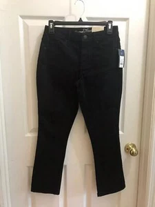 NWT Universal Thread Womens Jeans Kick Boot Crop Black WP04 Org $27.99 MP05 - Picture 1 of 6