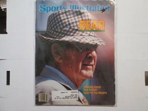 Sports Illustrated Nov 1981 Alabama Crimson Tide Paul Bryant Goes for the Record - Picture 1 of 1