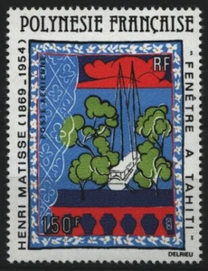 Franz. Polinesia 1980 - Mi-N.o 304 ** - Estampillada sin montar o nunca montada - Henri Matisse - Imagen 1 de 1