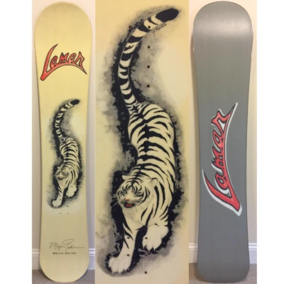 🚨ENVÍO GRATUITO EE. UU. 48✈️ Snowboard vintage LAMAR Megan Pischke Merlot Series 147 cm🐅 Foto 1 de 4