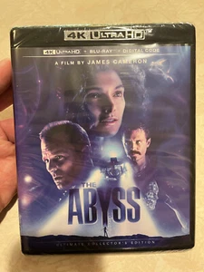 The Abyss 4K Ultra HD Blu-Ray NEW SEALED w/ SLIPCOVER - Picture 1 of 2