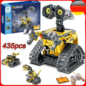 Technik Ferngesteuert Roboter für Kinder 3in1 435 Stk RC Bauspielzeug Dinosaurie - Bild 1 von 15