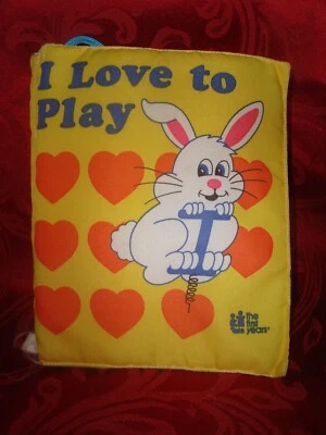 The First Years I LOVE TO PLAY Baby Fabric Book - Image 1 of 4