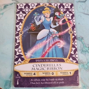 Tarjeta Cinta Mágica Disney Hechiceros del Reino Mágico Cenicienta 25 70 - Imagen 1 de 2