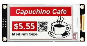 Red 2.6 inch e-Ink/e-Paper Display Module 296x152 for Arduino,Raspberry Pi  - Picture 1 of 11