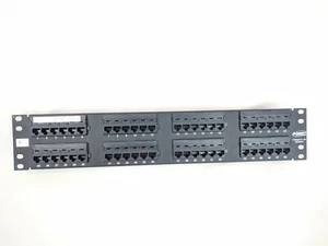 Amp Netconnect Category 5e 48-Port 19in Rack Mountable FOR PARTS ONLY - Picture 1 of 4
