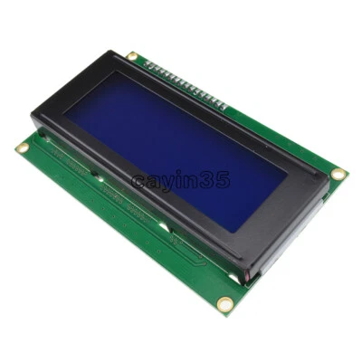 IIC/I2C/TWI/SP​I Serielle Schnittstelle2004 20X4 Zeichen LCD Modul Display Blau - Bild 1 von 4