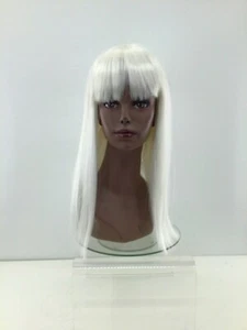 STUDIO WIGS Premium Marvel STORM Cosplay Halloween Theatrical White Wig - Picture 1 of 4