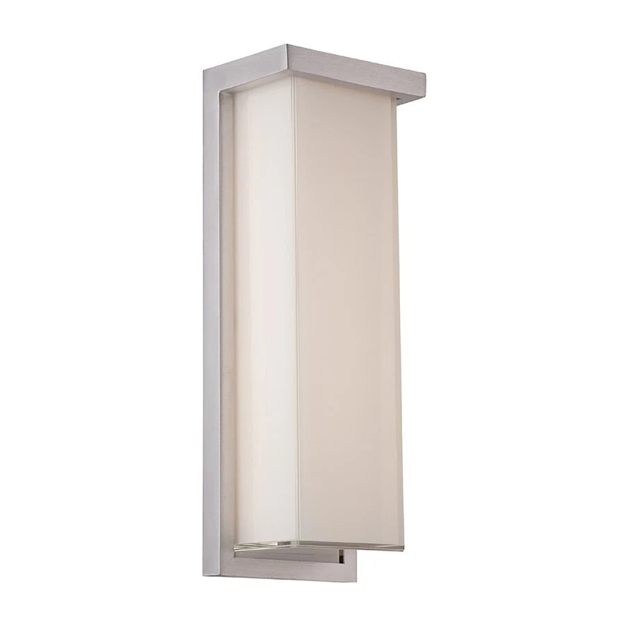 Modern Forms Ledge 1Lt 14" luz de parede LED/3000K, alumínio - WS-W1414-AL - Imagem 1 de 1