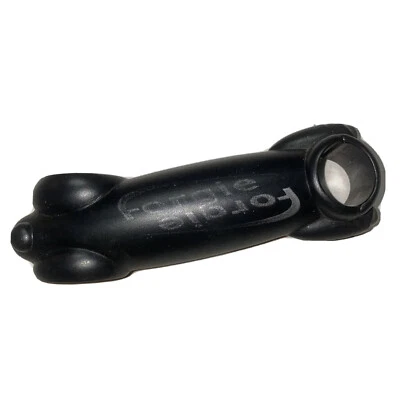 3T Forgie bicycle bike stem 110mm +/-5 degrees 1 1/8th” 25.4mm black alloy - Image 1 of 4
