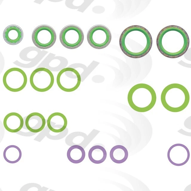 Kit de junta tórica y junta con sistema de aire acondicionado Mini Cooper 2014-2019 2015 2016 2017 2018 Foto 1 de 1