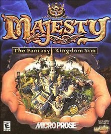 Majesty: The Fantasy Kingdom Sim (PC, 2000) Big Box - Image 1 of 1