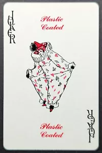 Vintage Joker Western Airlines Playing Card (NM) - Picture 1 of 2