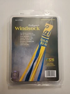 NEW! NCAA University of California Cal UCAL Golden Bears 60" COLLEGIATE WINDSOCK - Picture 1 of 1
