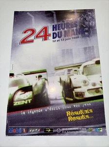 24 Heures Du MANS Hours Le Mans 1999 Results Press Media Kit In French - Picture 1 of 3