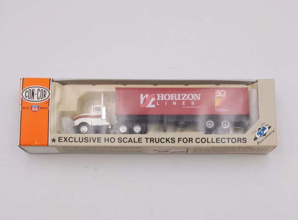 Con-Cor 0004-009616 1:87 40' Horizon W/Tractor & Chassis Diecast - Image 1 of 1