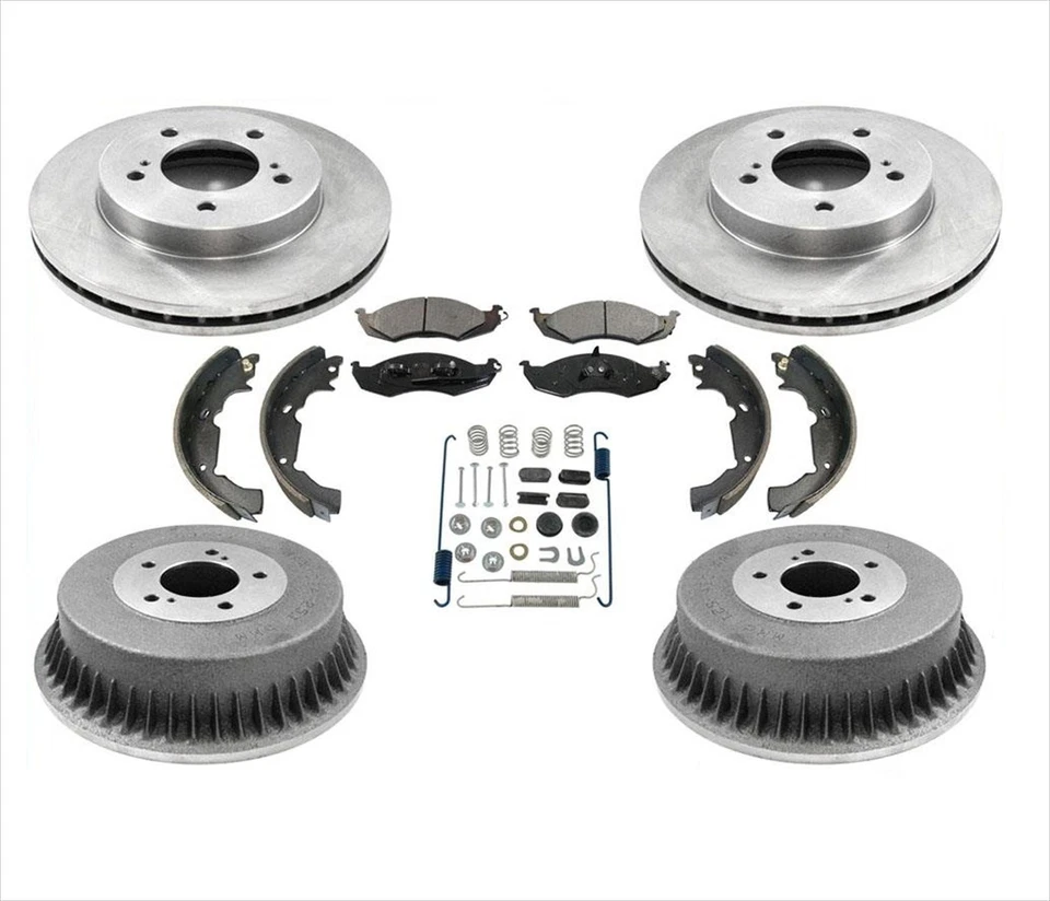 前刹车转子垫鼓鞋适用于日产 Quest & Mercury Villager 93-02 — 第 1/4 张图片