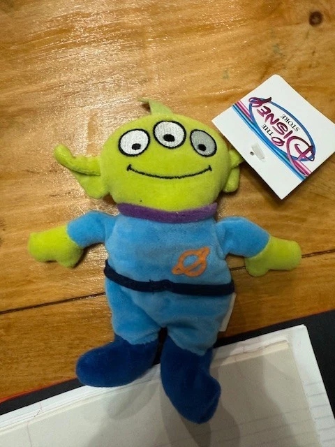 全新带标签 迪士尼商店品牌 豆豆娃-玩具总动员外星人 — 第 1/1 张图片