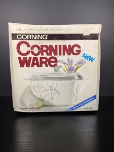 Corning Ware SHADOW IRIS 3Qt Covered Casserole w Lid #A-3-333 New Open Box - Picture 1 of 7