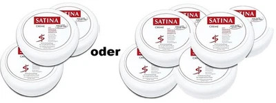 3er oder 6er SET] SATINA Haut Creme Hand Gesicht Körper pflege pH-Neutral 150ml - Bild 1 von 4