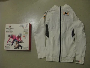 B-Ware: X-Bionic The Trick Full Zip camiseta de ciclismo para mujer, talla XS, blanco - Imagen 1 de 3